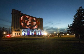 Halloween at Michigan Central Station